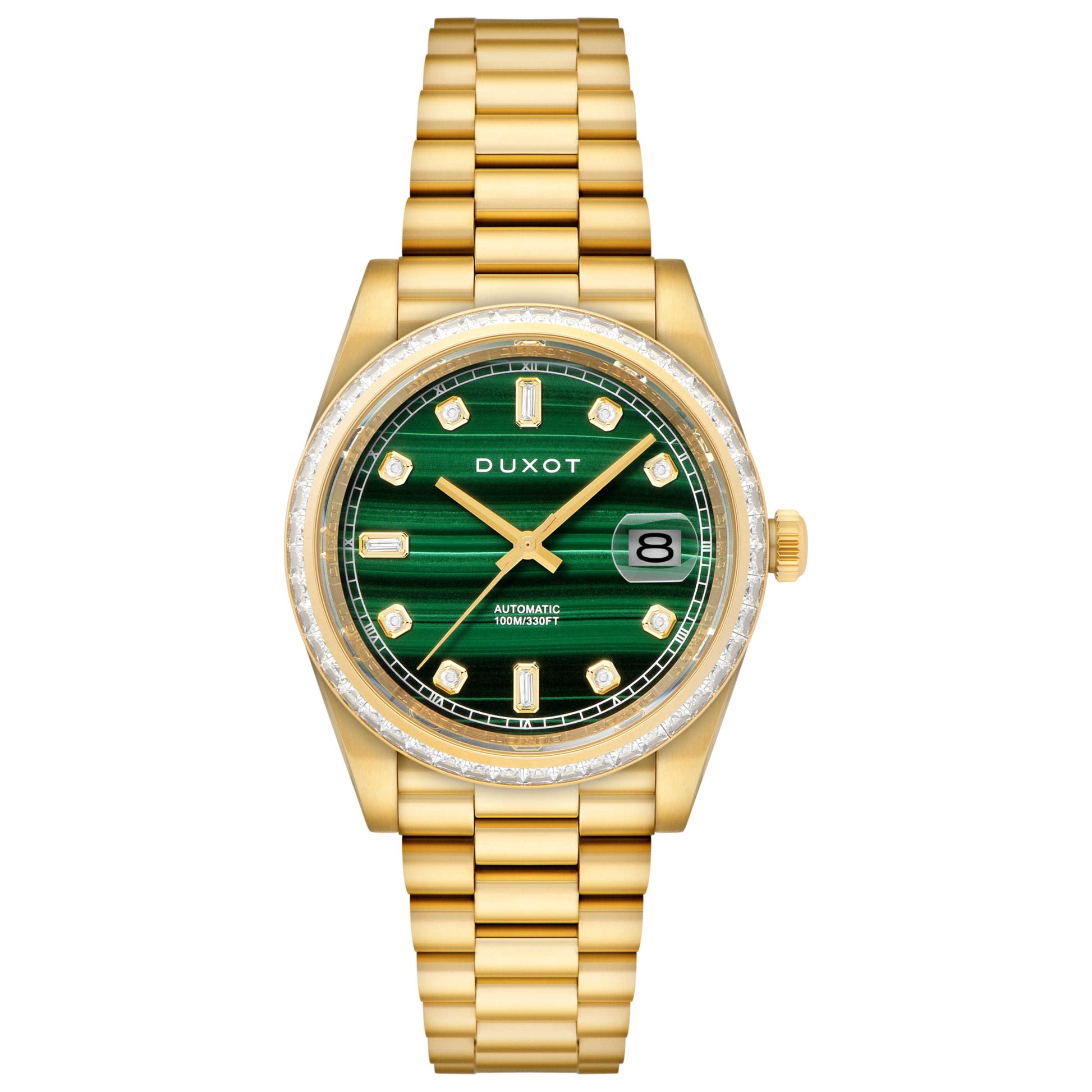 Front view of Duxot Serenata Men's Automatic Watch DX-2058-88