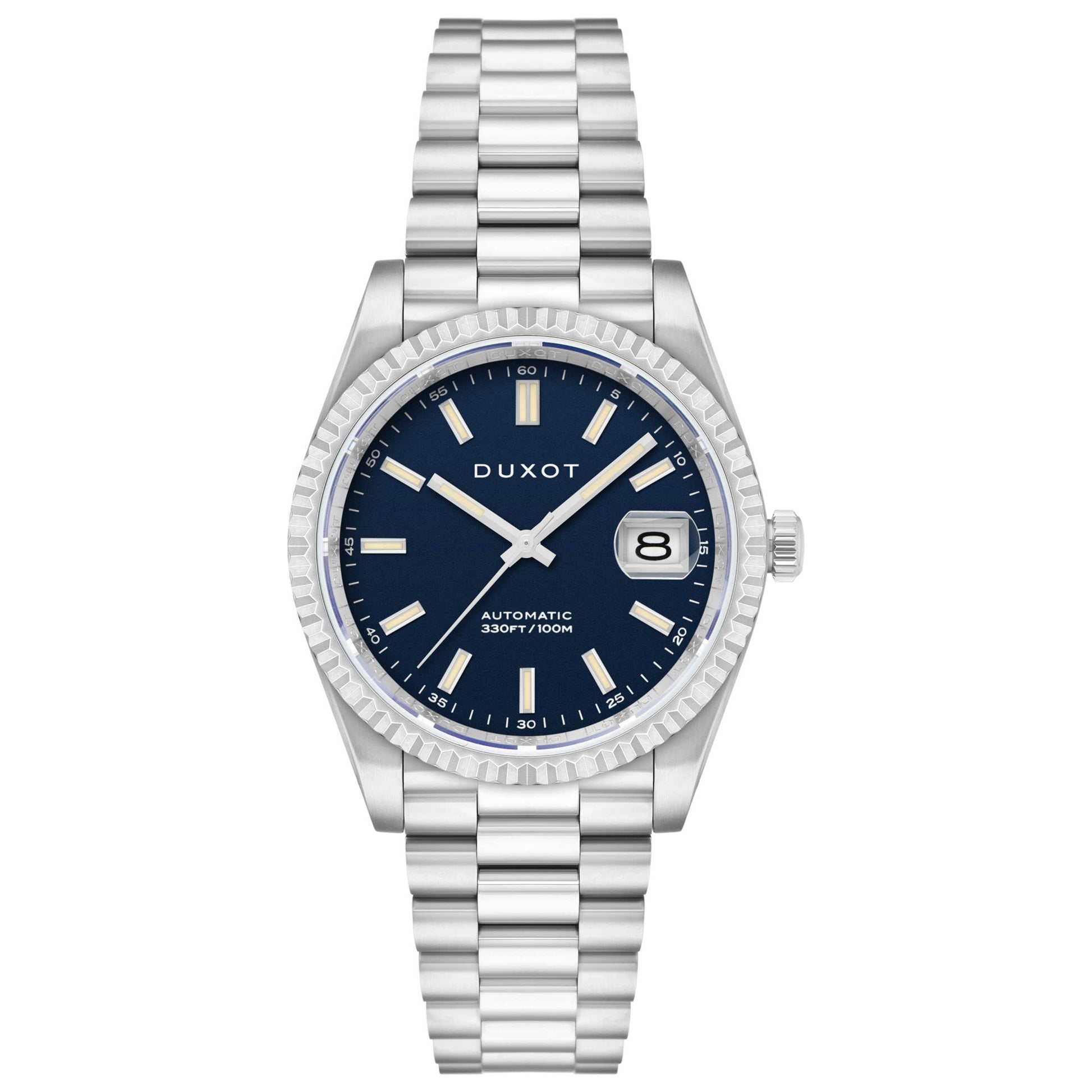 Front view of Duxot Marcel Men's Automatic Watch DX-2059-33