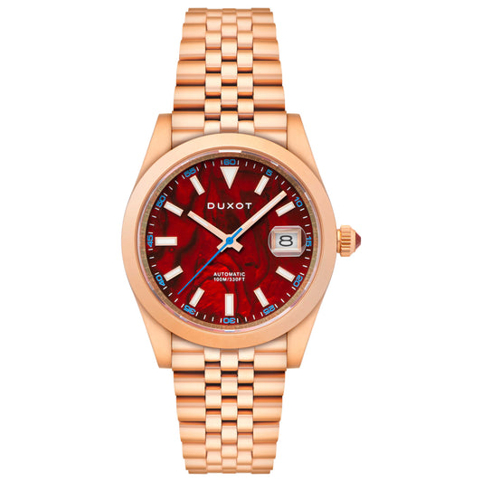 Front view of Duxot Vezeto Men's Automatic Watch DX-2061-AA