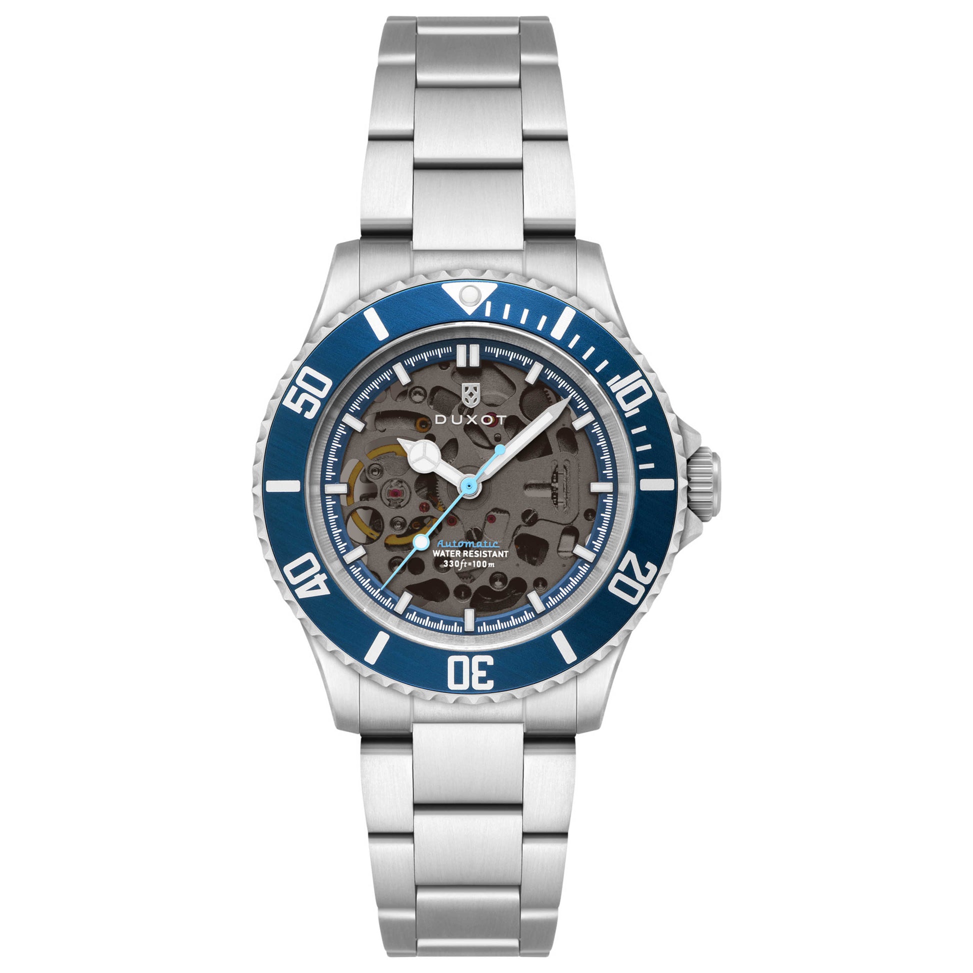 Front view of Duxot Atlantica Men's Automatic Watch DX-2067-22