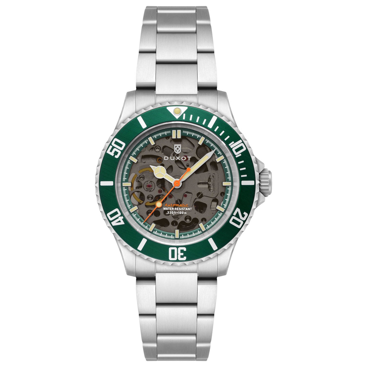 Front view of Duxot Atlantica Men's Automatic Watch DX-2067-33