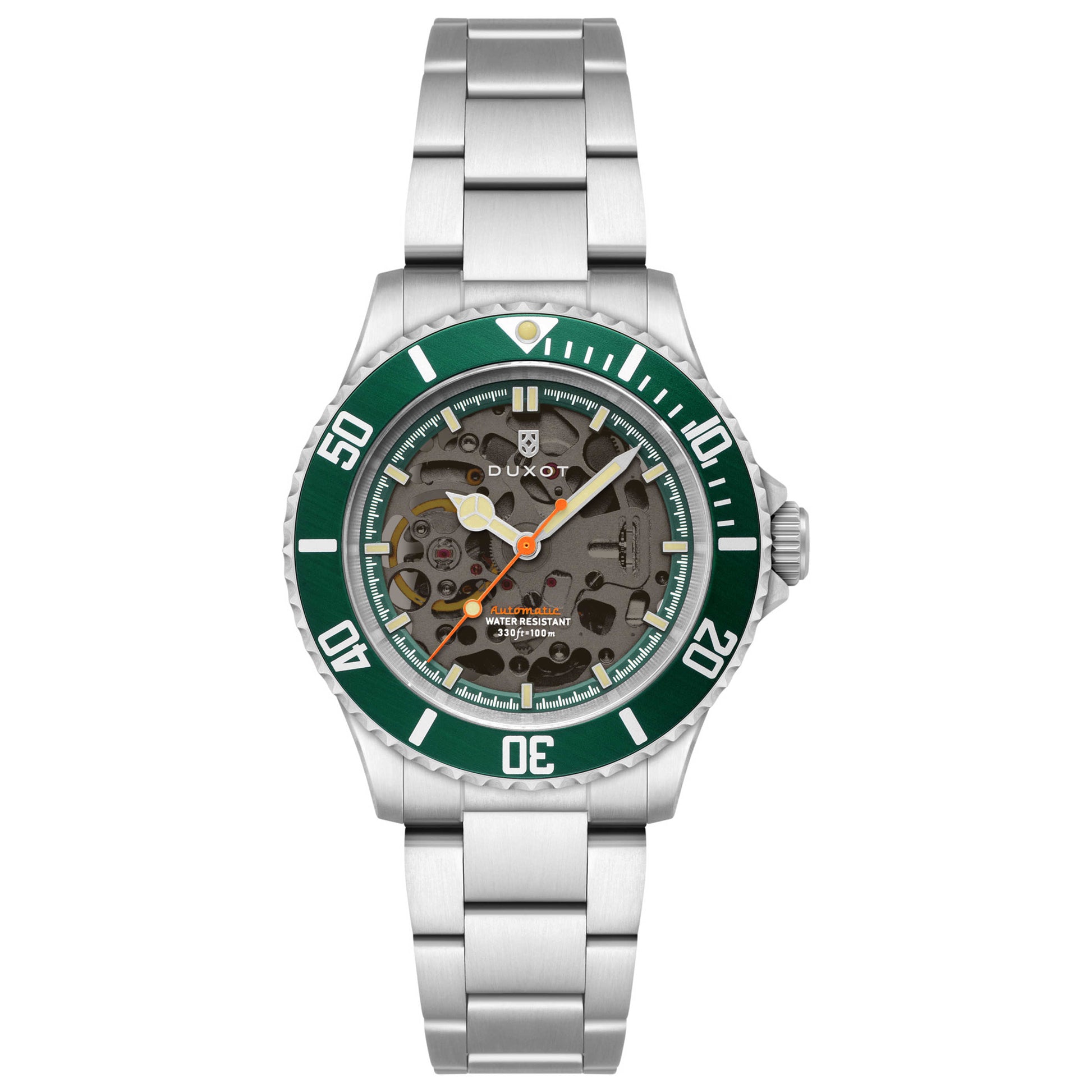 Front view of Duxot Atlantica Men's Automatic Watch DX-2067-33