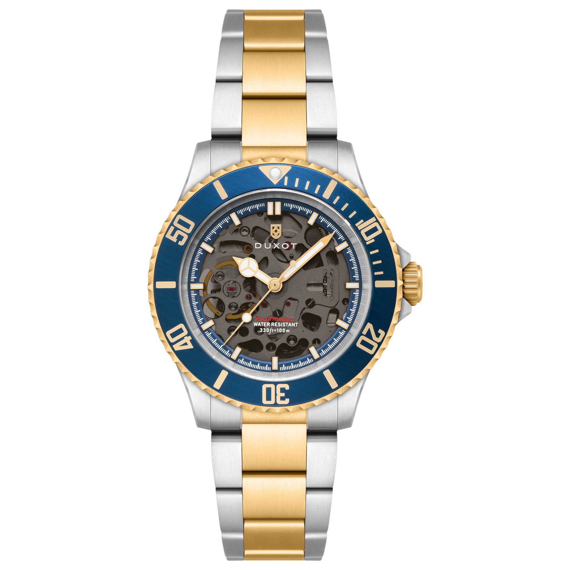 Front view of Duxot Atlantica Men's Automatic Watch DX-2067-55