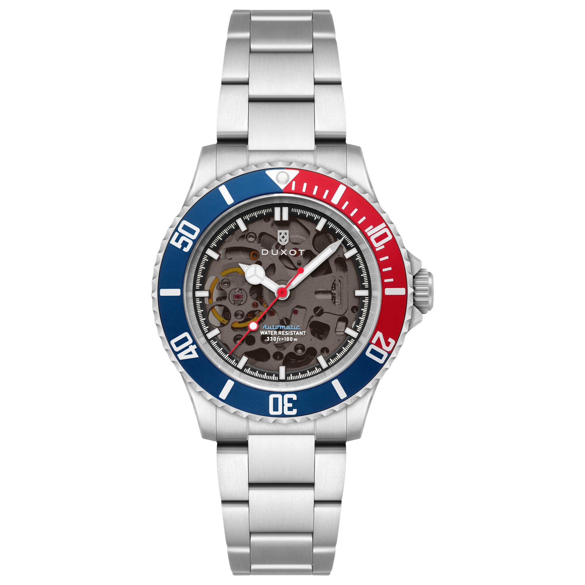 Front view of Duxot Atlantica Men's Automatic Watch DX-2067-AA