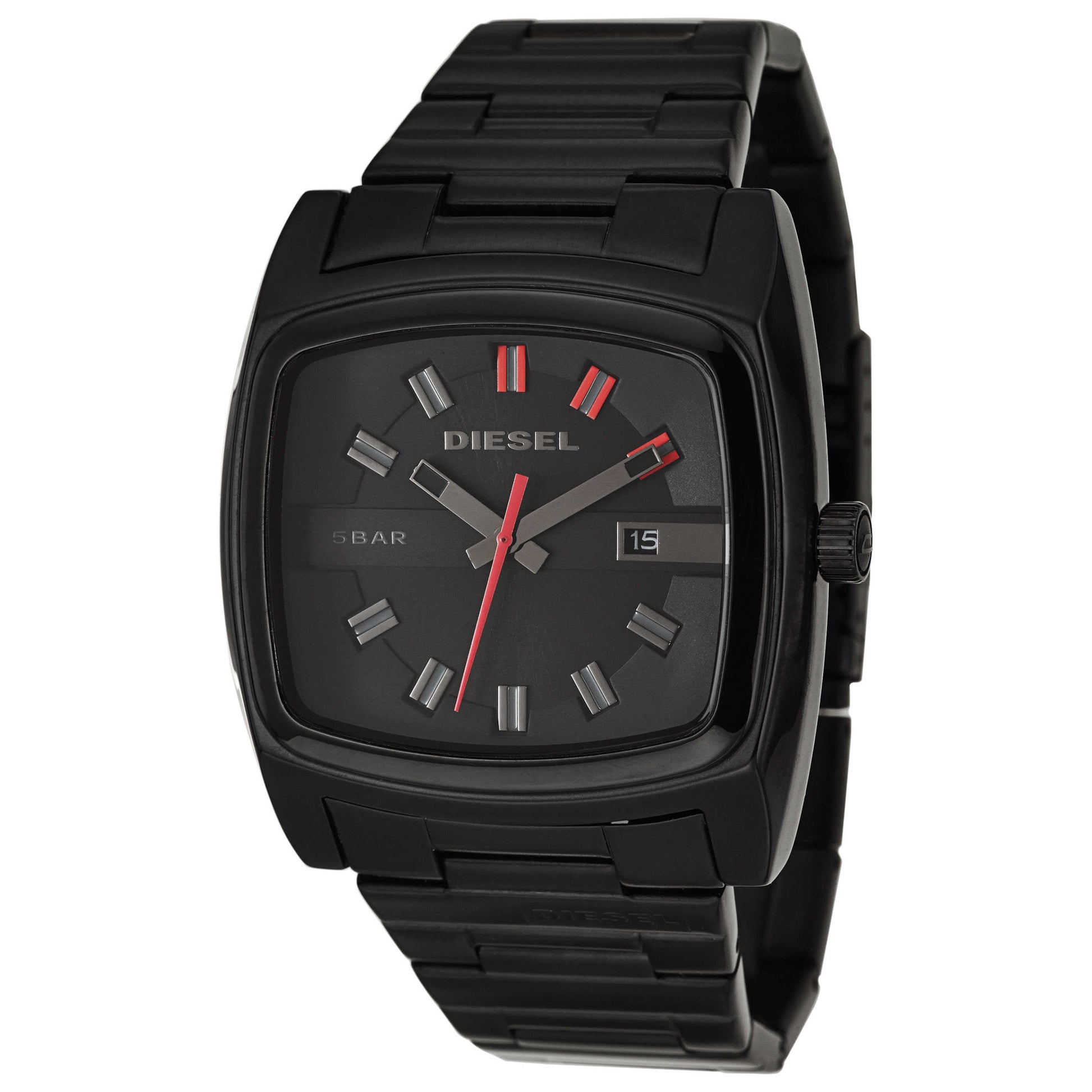 Front view of Diesel Bracelet Men's Japanese Quartz (Battery-Powered) Watch DZ1557