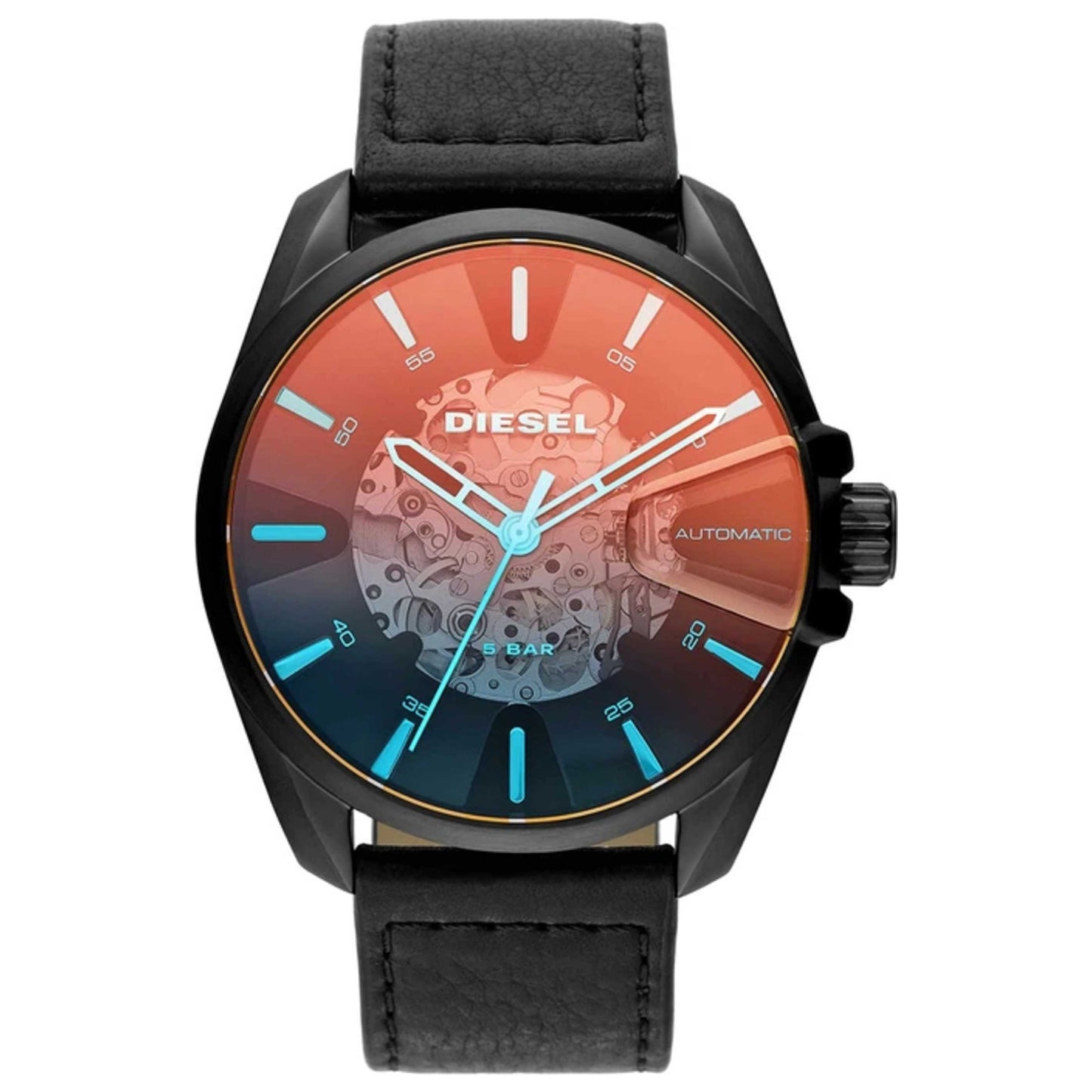 Front view of Diesel MS9 Men's Automatic Watch DZ1967