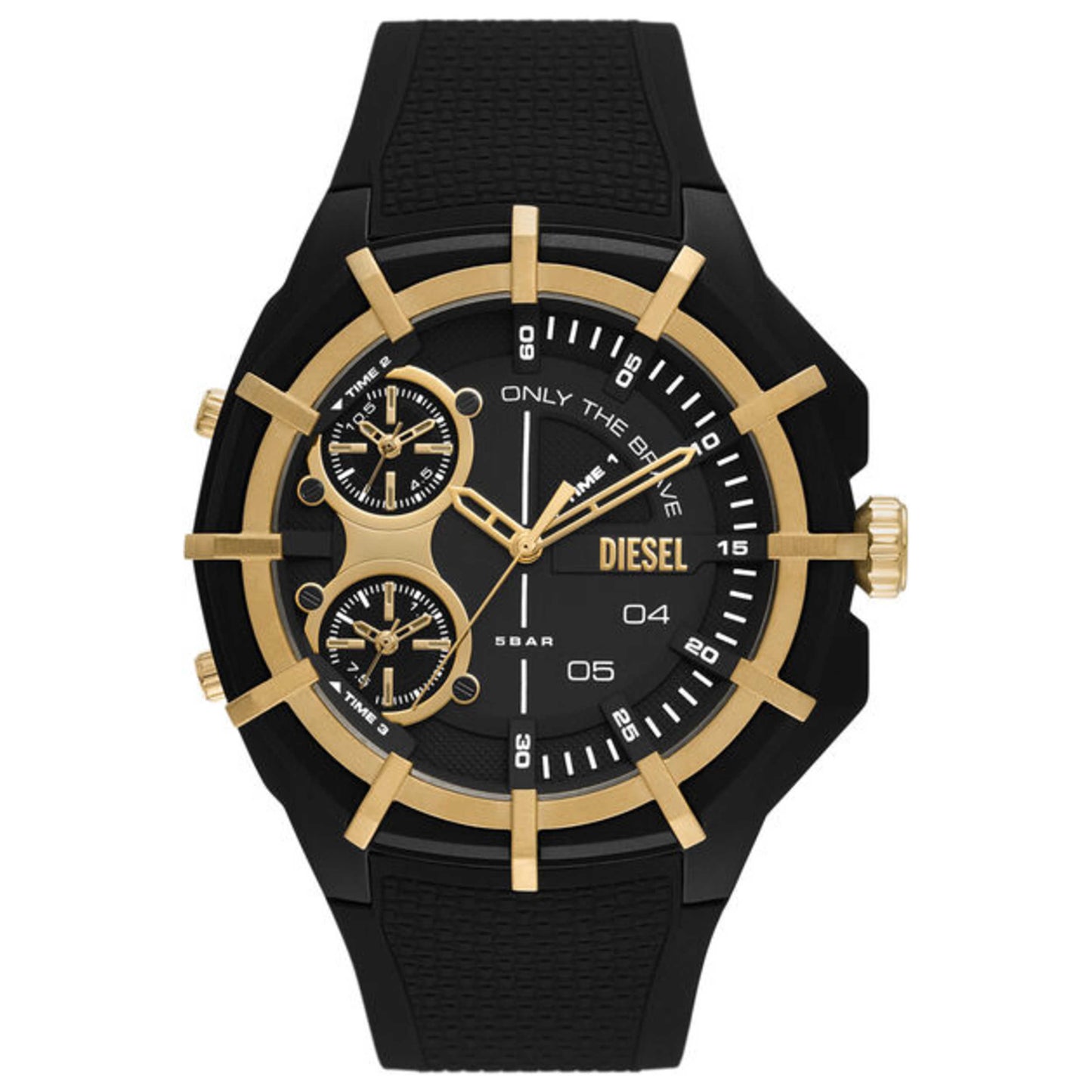 Front view of Diesel Framed Men's Quartz Watch DZ1987