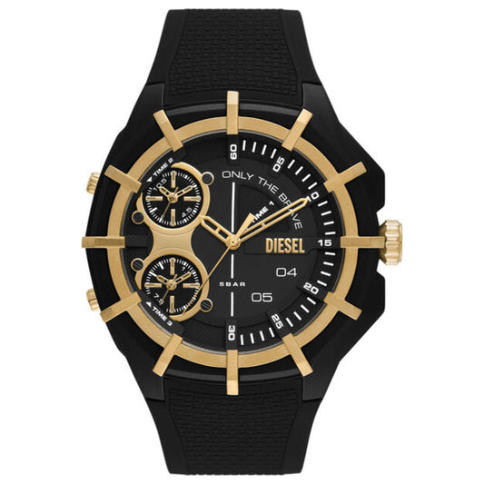 Front view of Diesel Framed Men's Quartz Watch DZ1987
