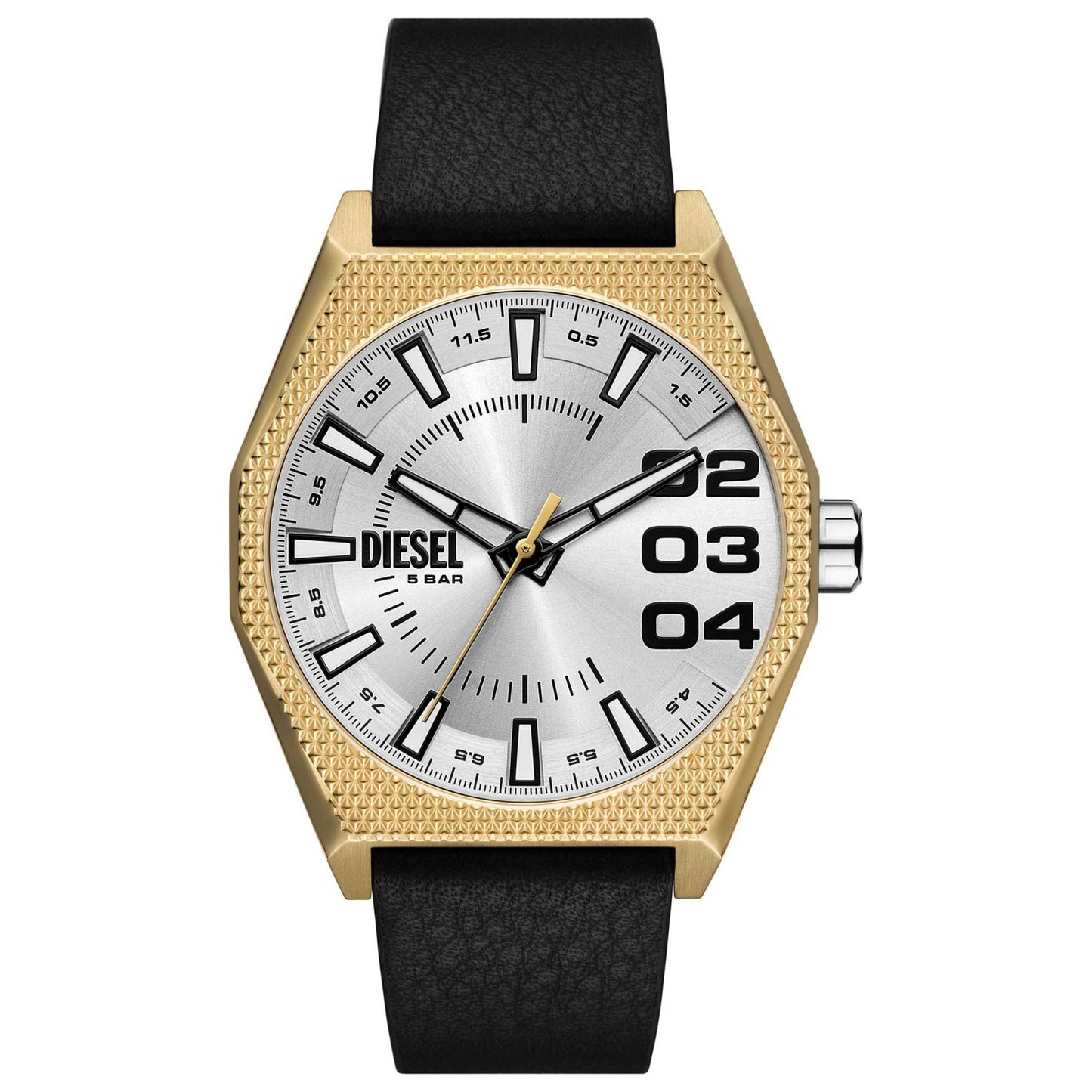 Front view of Diesel Scraper Men's Quartz Watch DZ2219