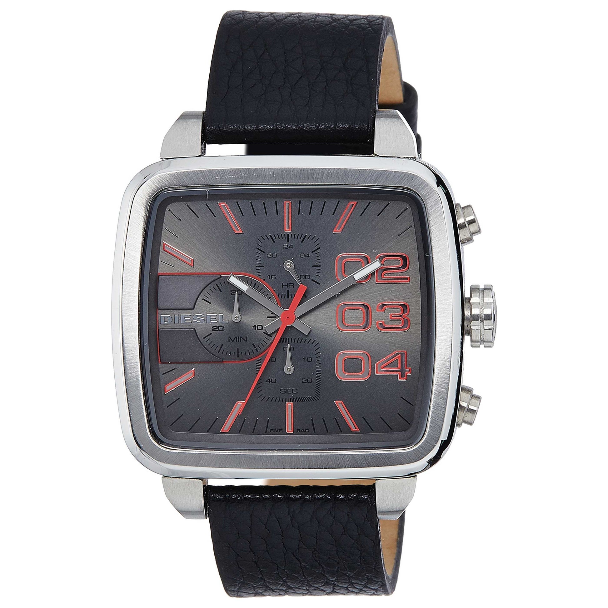Front view of Diesel Double Down Men's Quartz Watch DZ4304