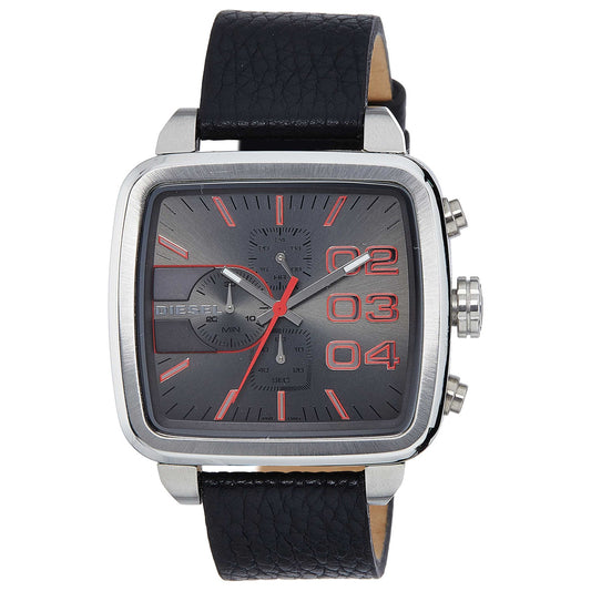Front view of Diesel Double Down Men's Quartz Watch DZ4304