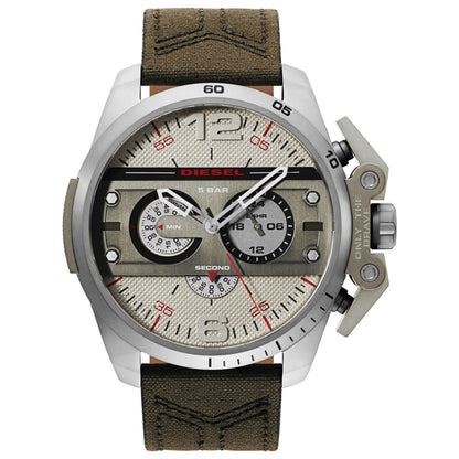 Front view of Diesel Ironside Men's Japanese Quartz (Battery-Powered) Watch DZ4389