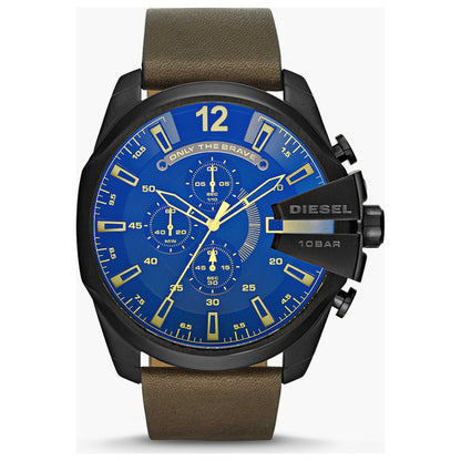 Front view of Diesel Mega Chief Men's Quartz Watch DZ4401