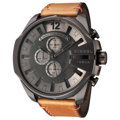 Front view of Diesel Mega Chief Men's Quartz Watch DZ4463