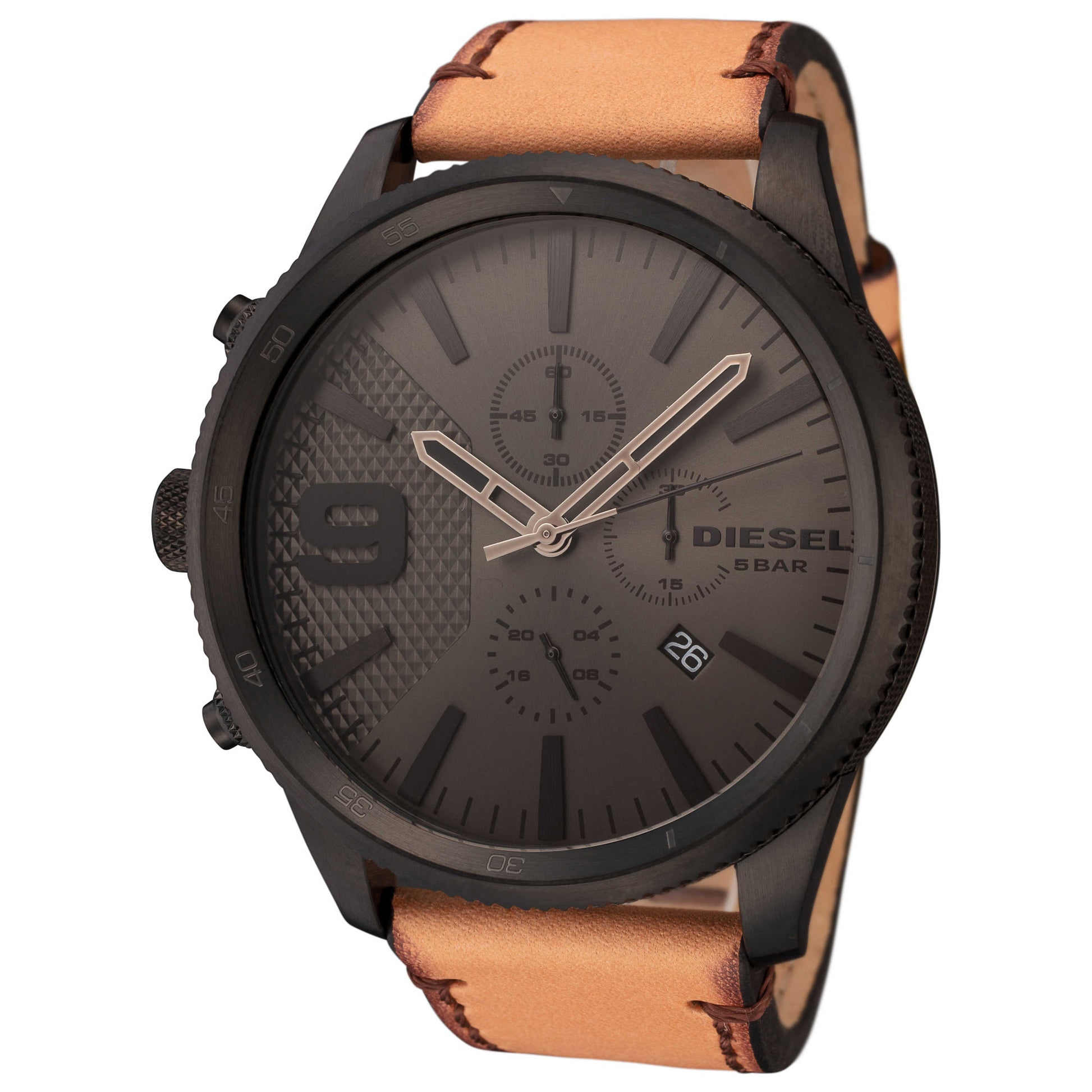 Front view of Diesel Rasp Men's Quartz Watch DZ4468