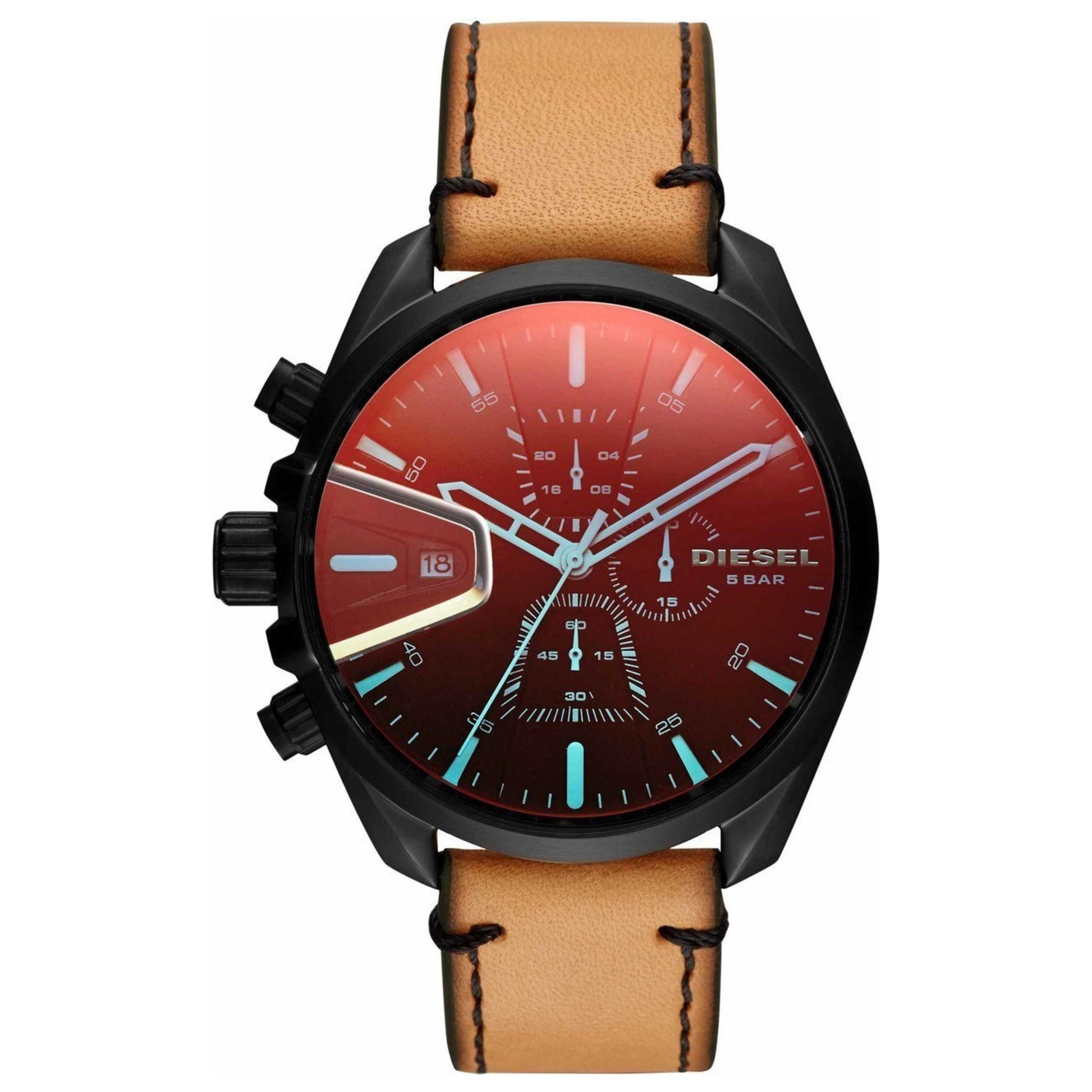 Front view of Diesel MS9 Men's Quartz Watch DZ4471