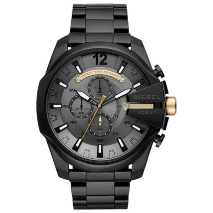 Front view of Diesel Mega Chief Men's Quartz Watch DZ4479