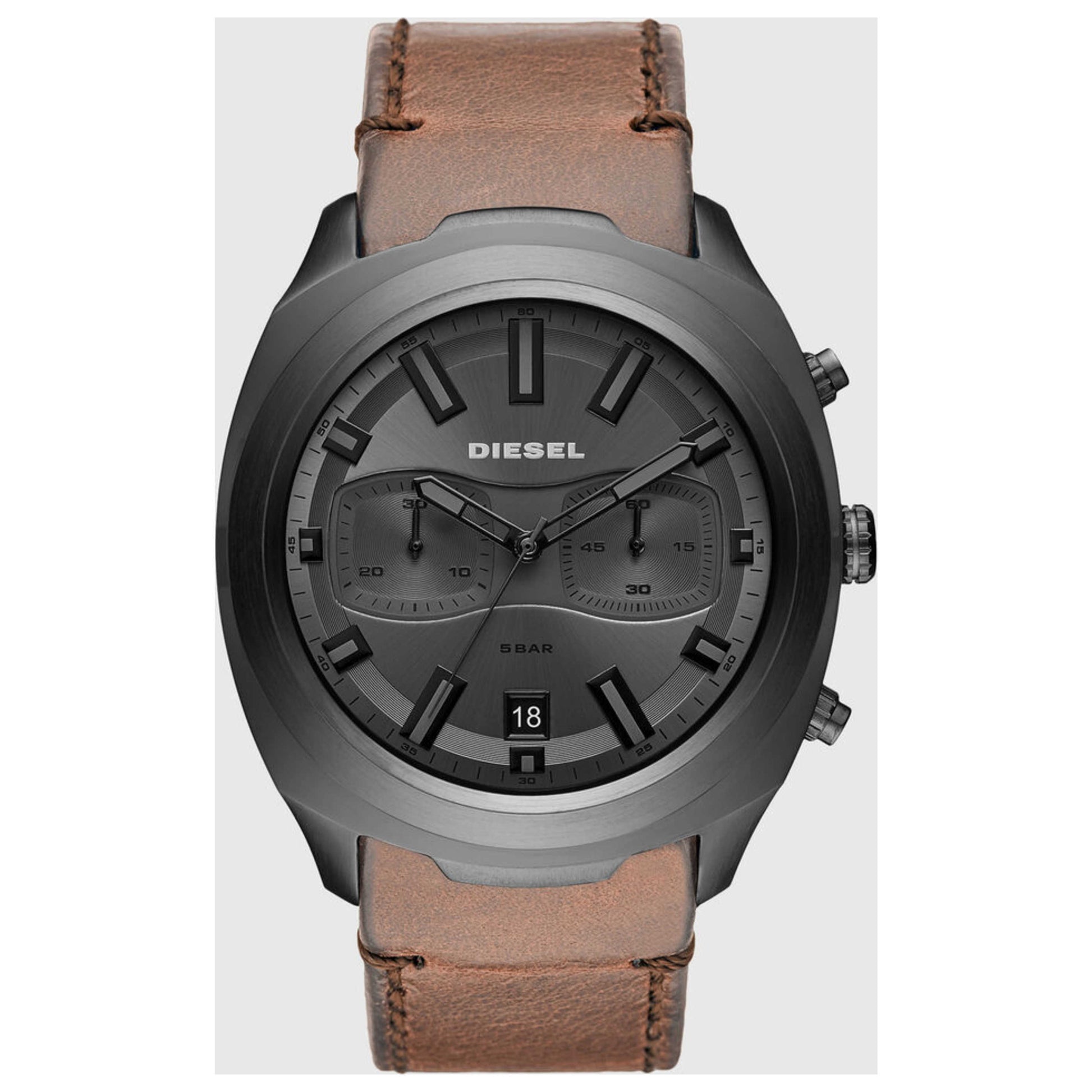 Front view of Diesel Tumbler Men's Quartz Watch DZ4491