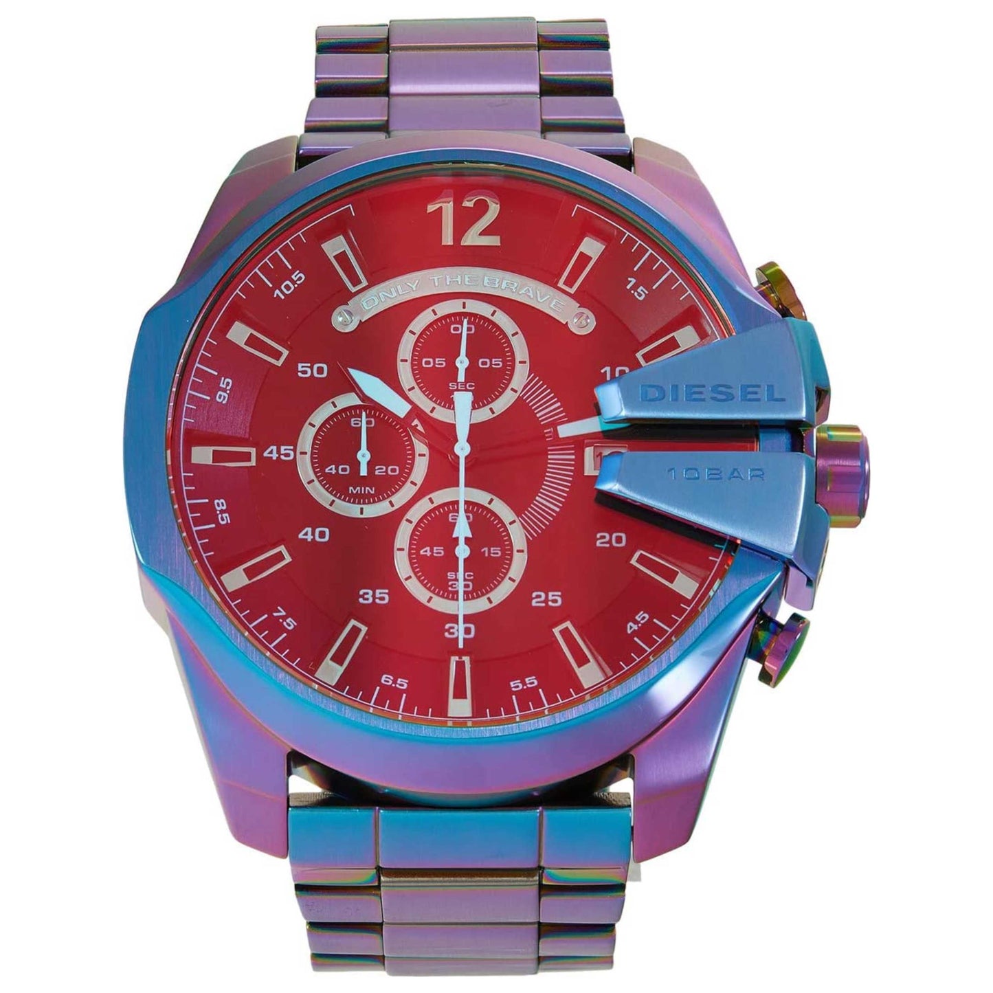 Front view of Diesel Mega Chief Men's Quartz Watch DZ4542