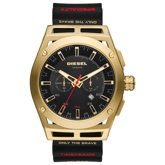 Front view of Diesel Timeframe Men's Quartz Watch DZ4546