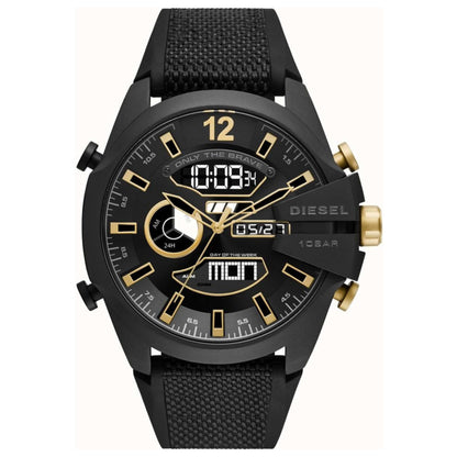Front view of Diesel Mega Chief Men's Quartz Watch DZ4552