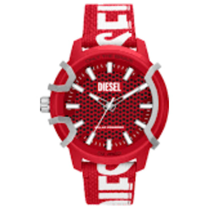 Front view of Diesel Griffed Men's Solar Watch DZ4620