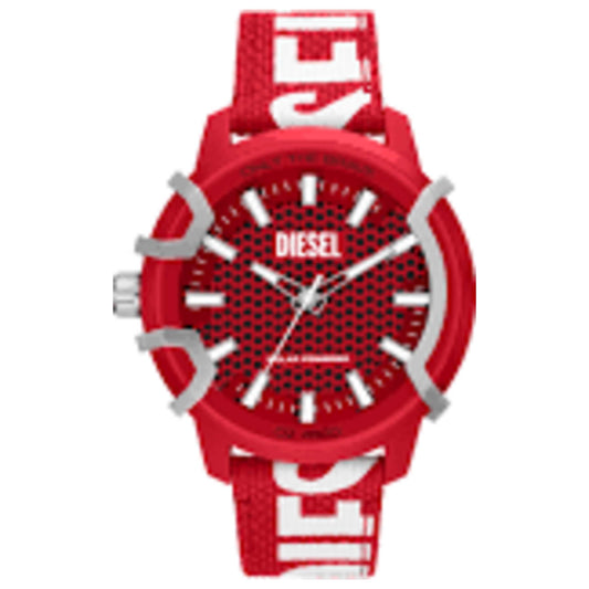 Front view of Diesel Griffed Men's Solar Watch DZ4620