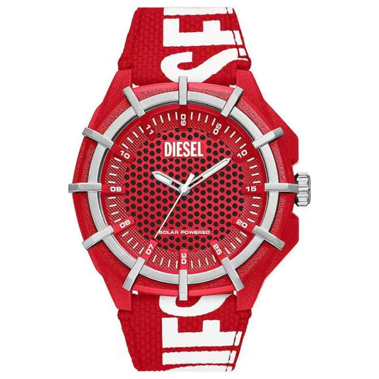Front view of Diesel Griffed Men's Solar Watch DZ4621