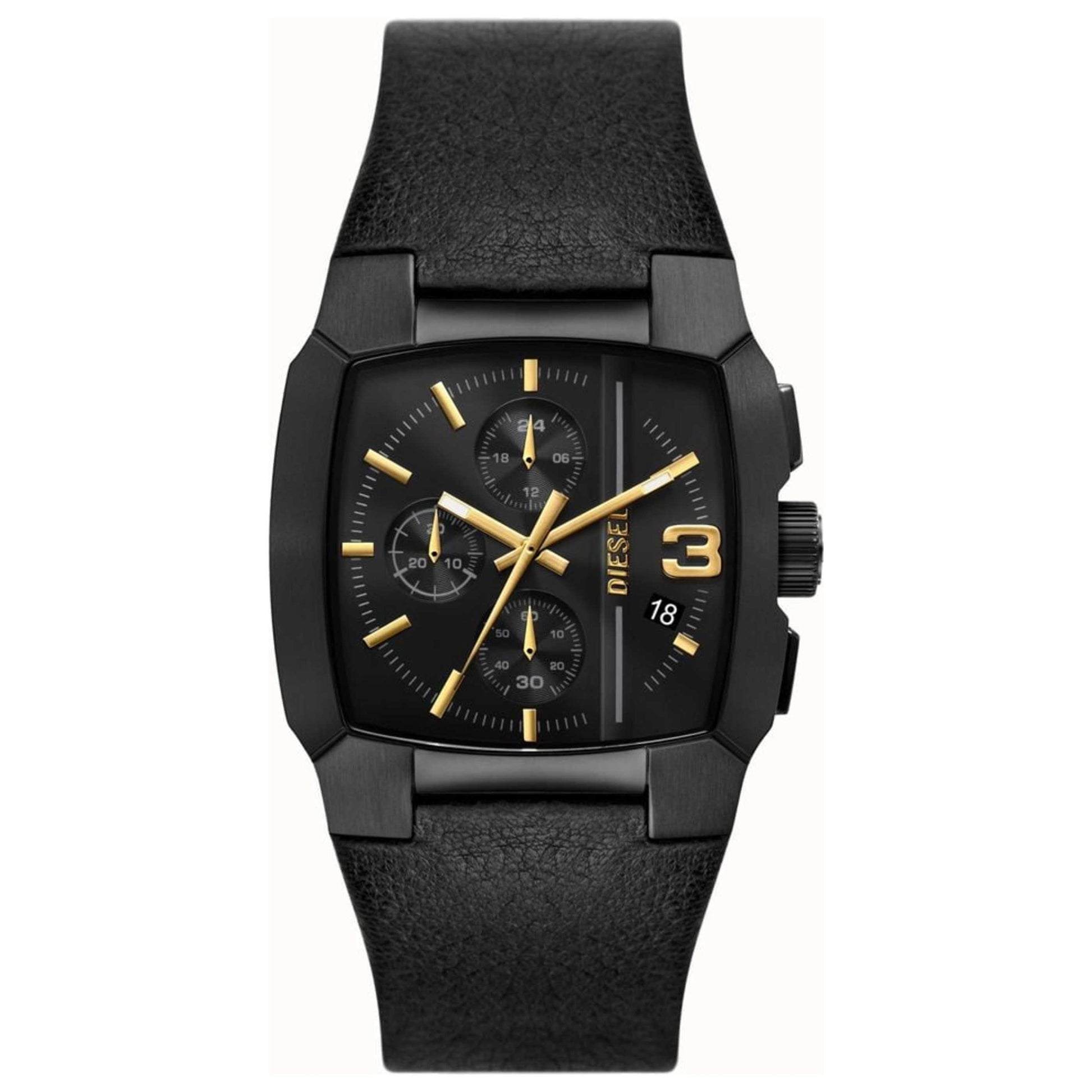 Front view of Diesel Cliffhanger Men's Quartz Watch DZ4645