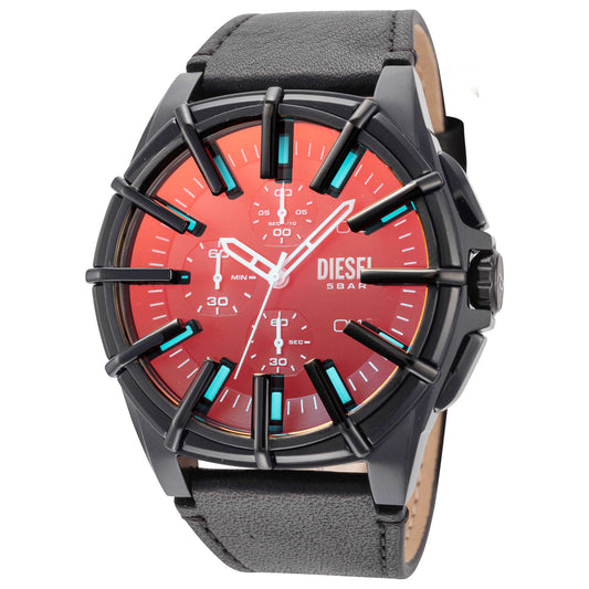 Front view of Diesel Framed Men's Quartz Watch DZ4658