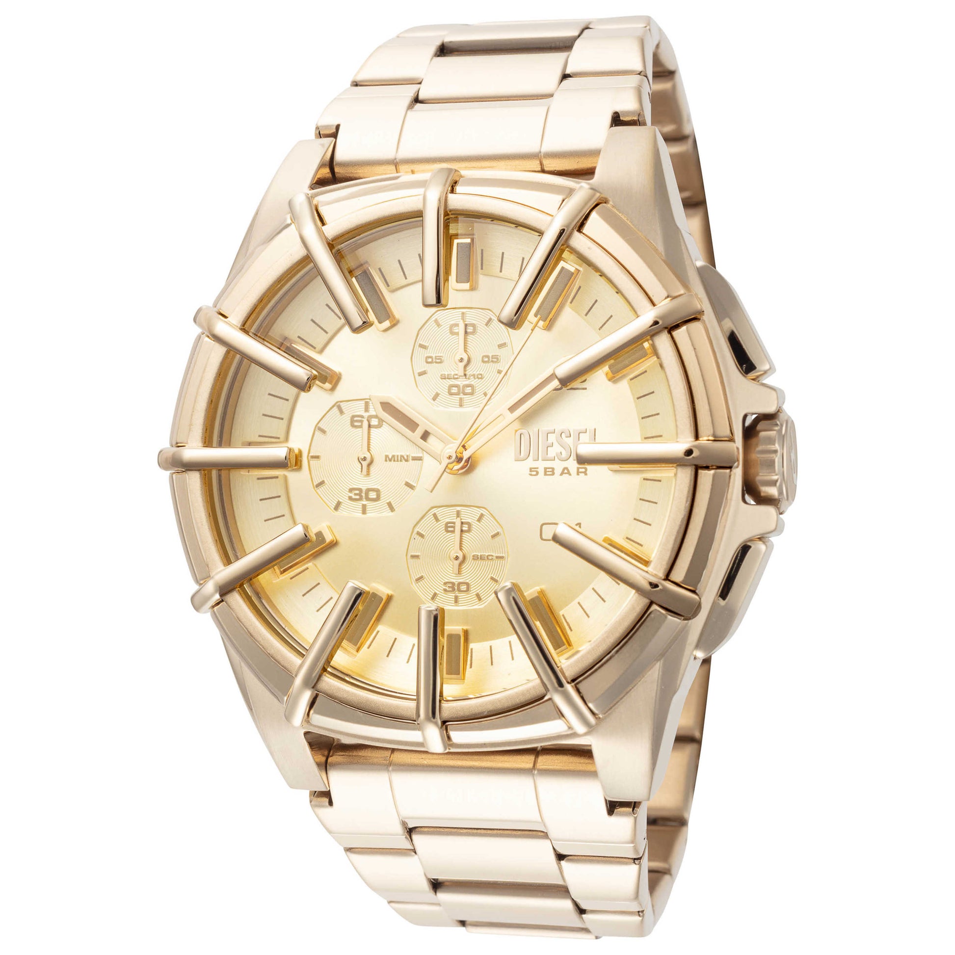 Front view of Diesel Framed Men's Quartz Watch DZ4659