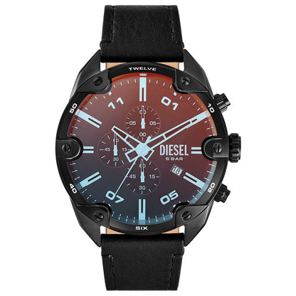 Front view of Diesel Spiked Men's Quartz Watch DZ4667