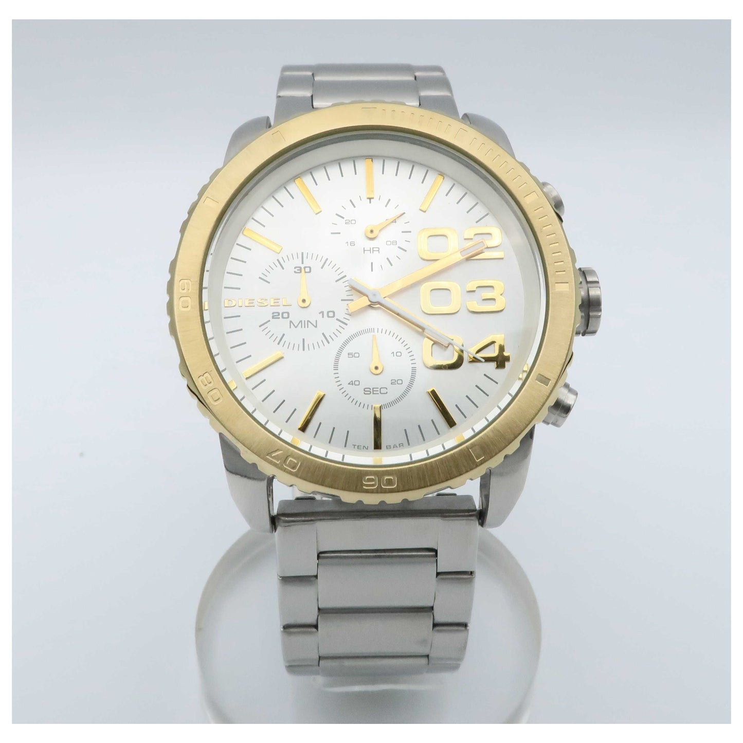 Front view of Diesel Chronograph Women's Quartz Watch DZ5321-SDV
