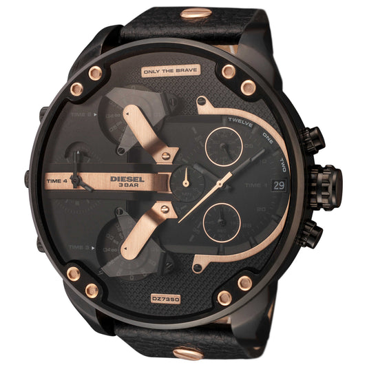 Front view of Diesel Mr Daddy Men's Quartz Watch DZ7350