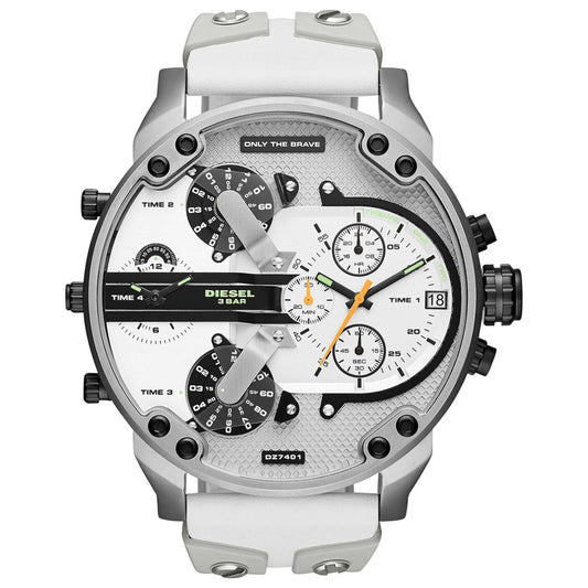 Front view of Diesel Mr. Daddy 2.0 Men's Quartz Watch DZ7401