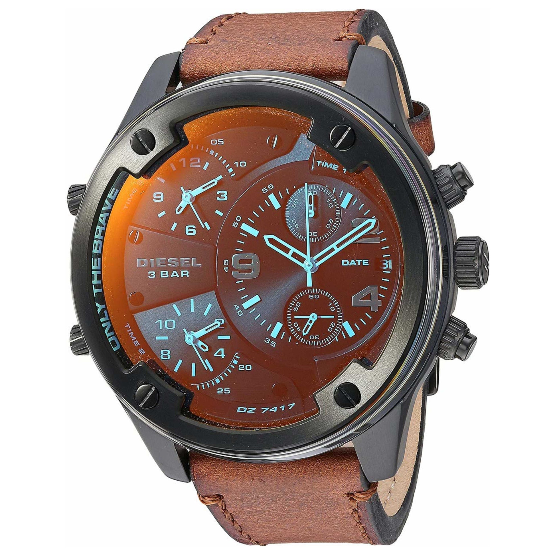 Front view of Diesel Boltdown Men's Quartz Watch DZ7417