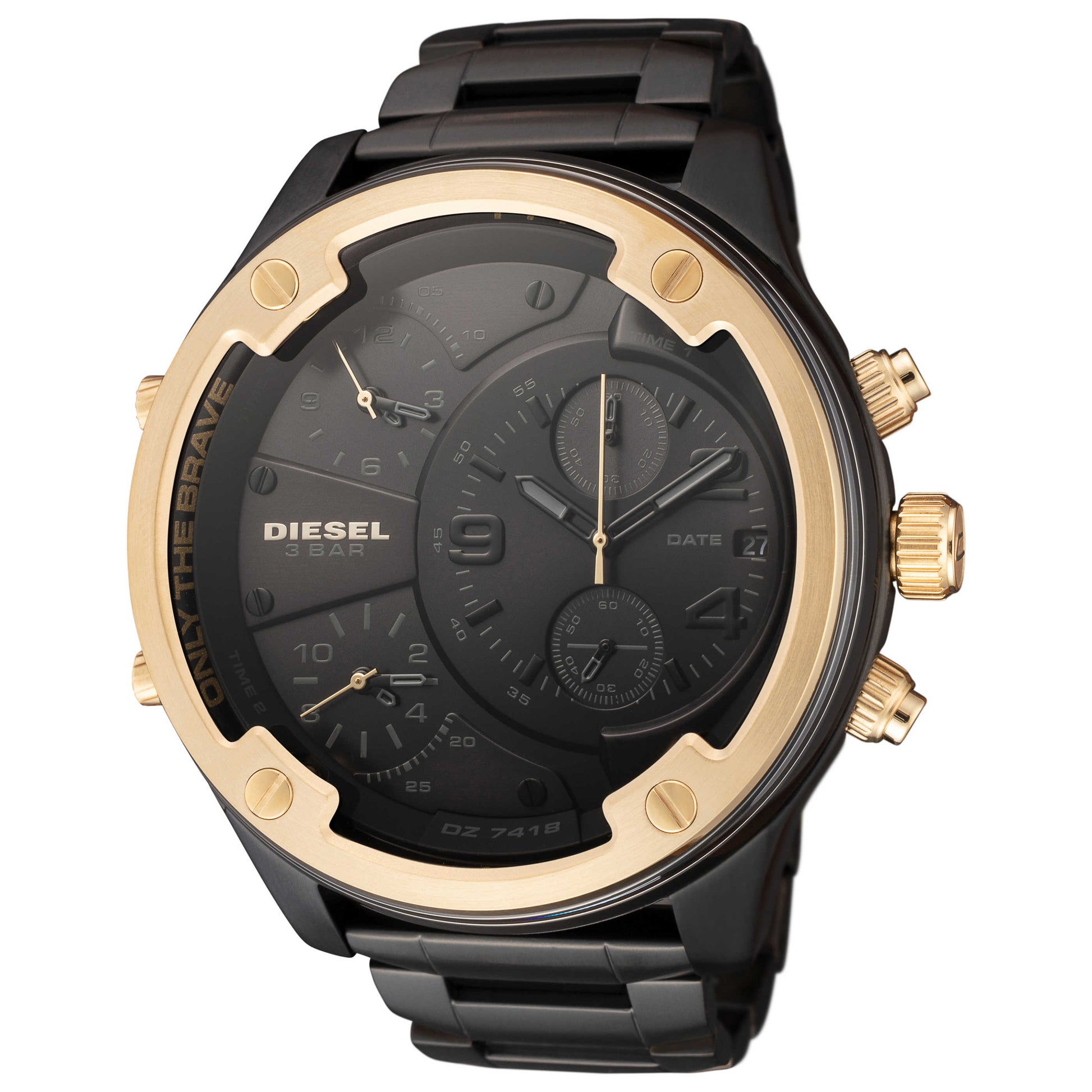 Front view of Diesel Boltdown Men's Quartz Watch DZ7418