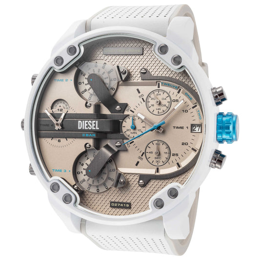 Front view of Diesel Mr. Daddy 2.0 Men's Quartz Watch DZ7419
