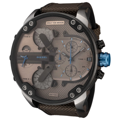 Front view of Diesel Mr Daddy Men's Quartz Watch DZ7420