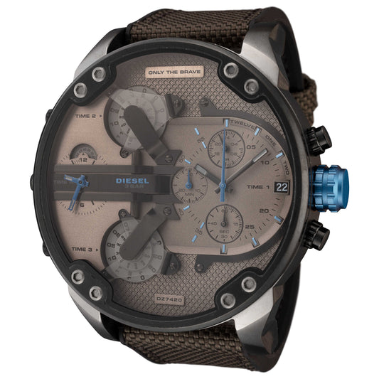 Front view of Diesel Mr Daddy Men's Quartz Watch DZ7420