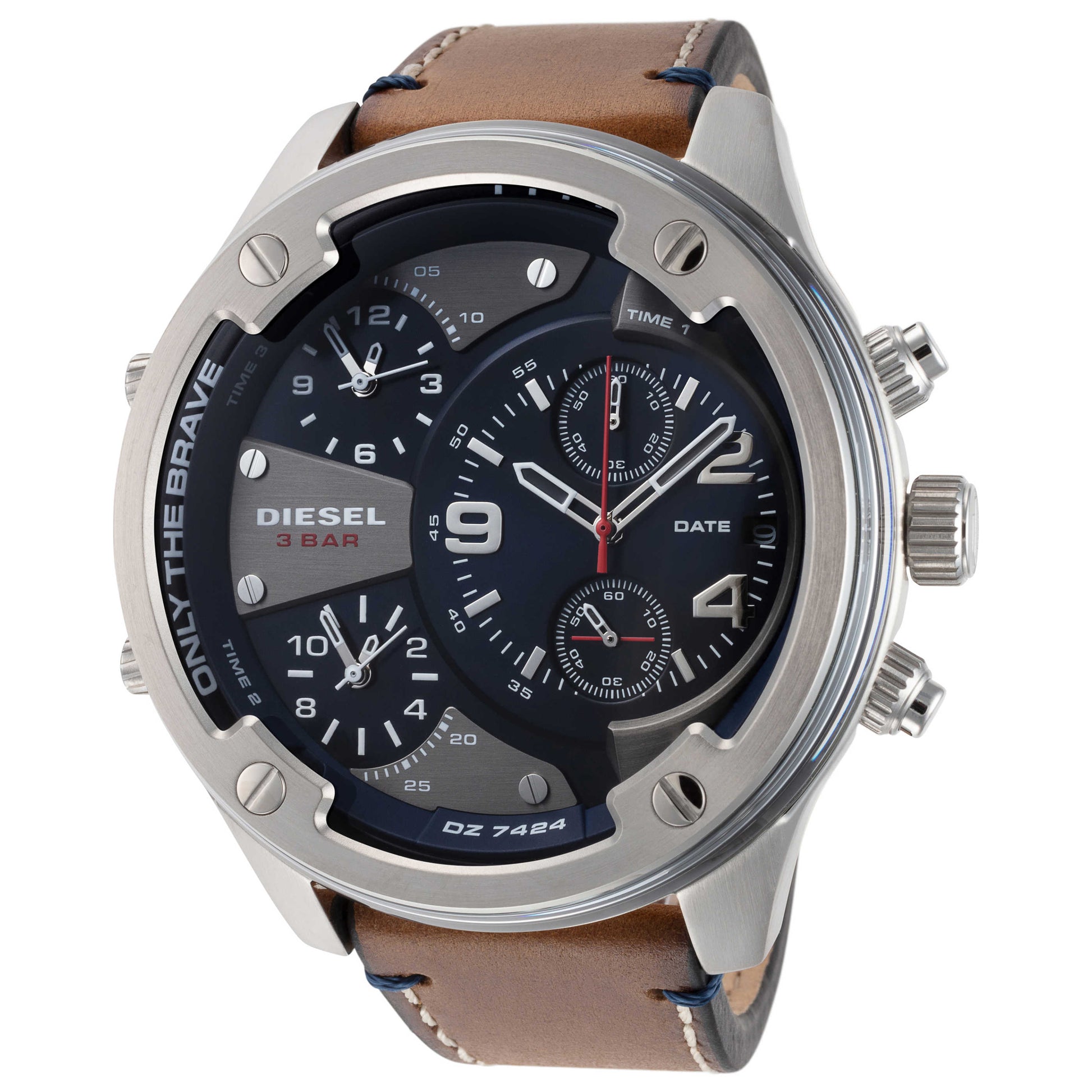 Front view of Diesel Boltdown Men's Quartz Watch DZ7424