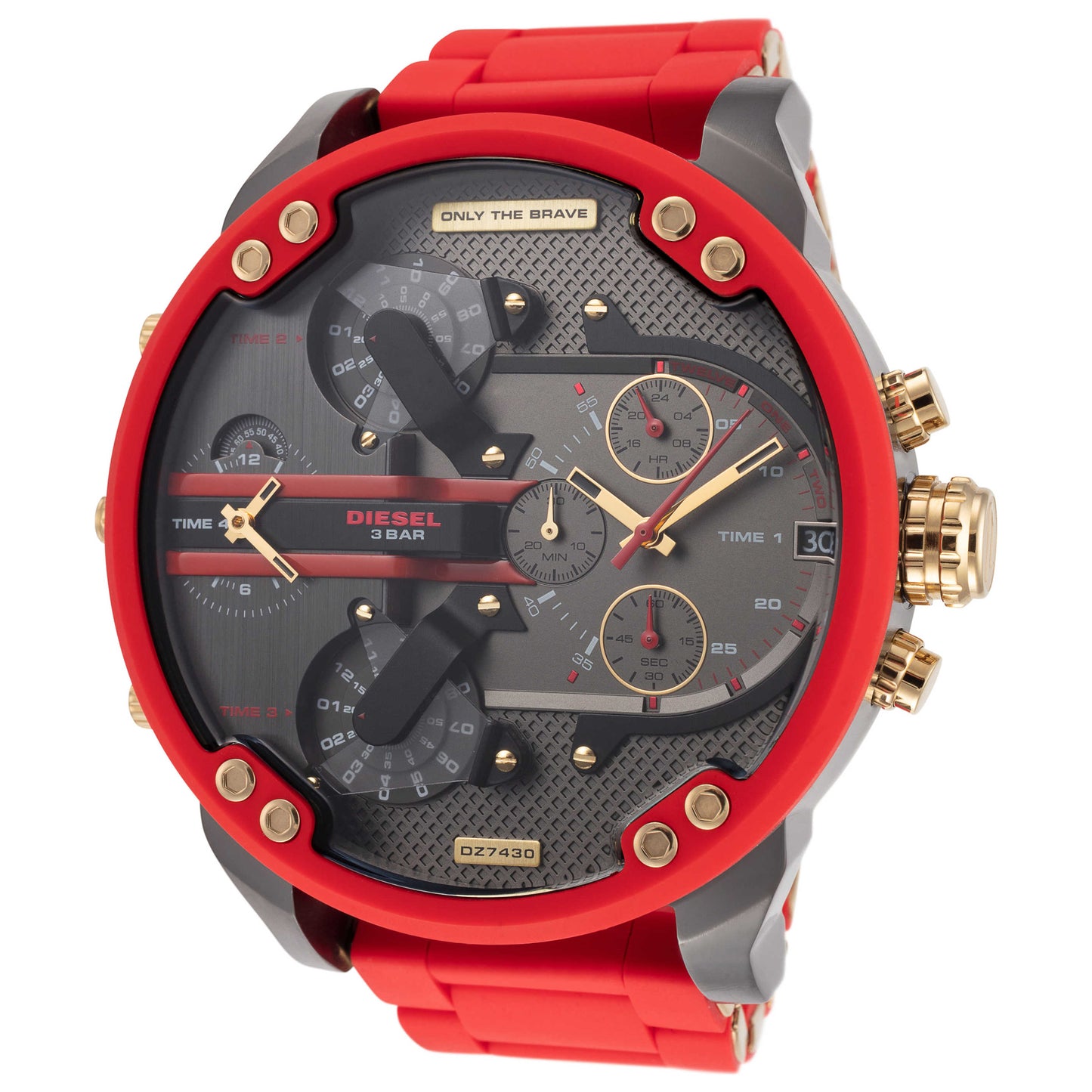 Front view of Diesel Mr Daddy Men's Quartz Watch DZ7430