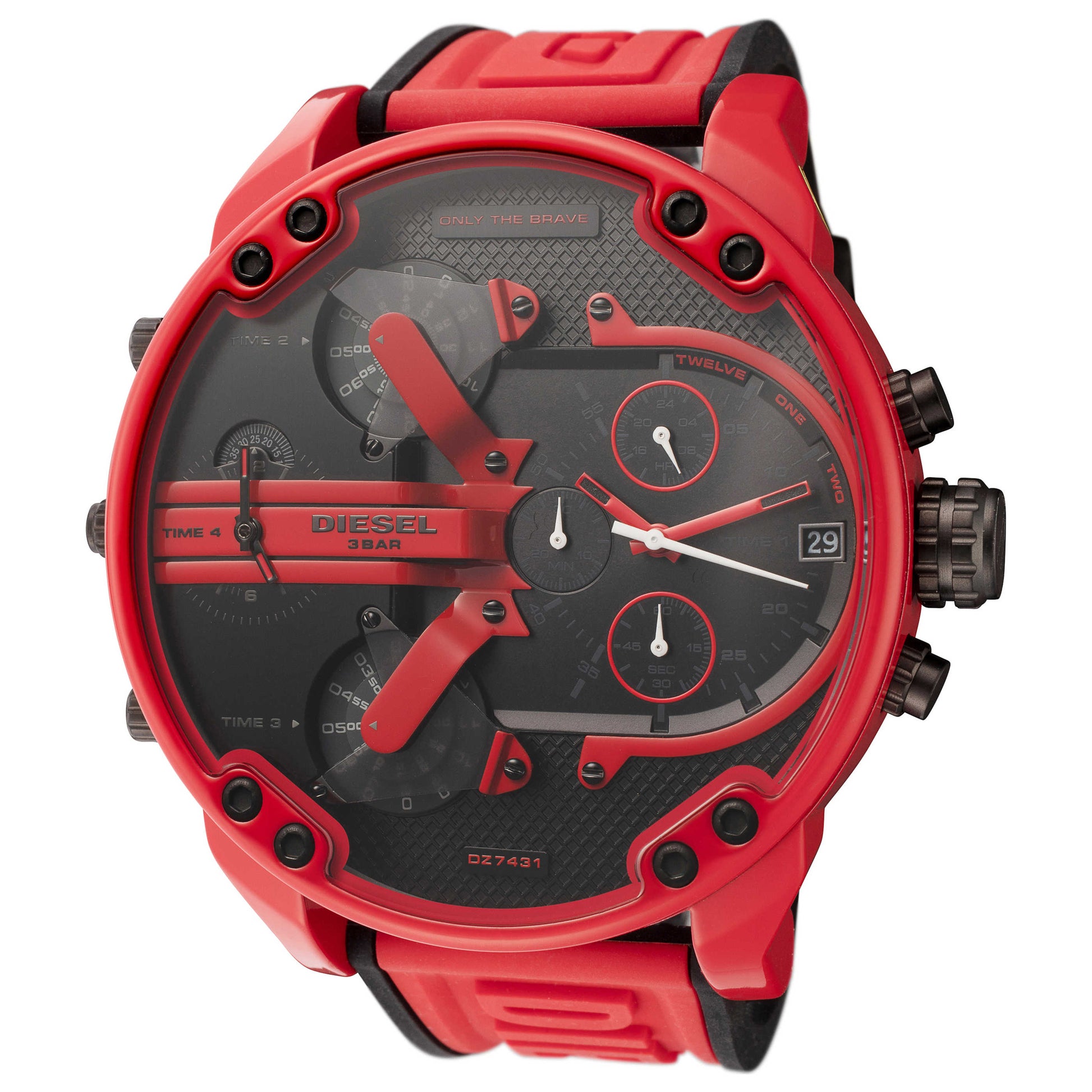 Front view of Diesel Mr Daddy Men's Quartz Watch DZ7431