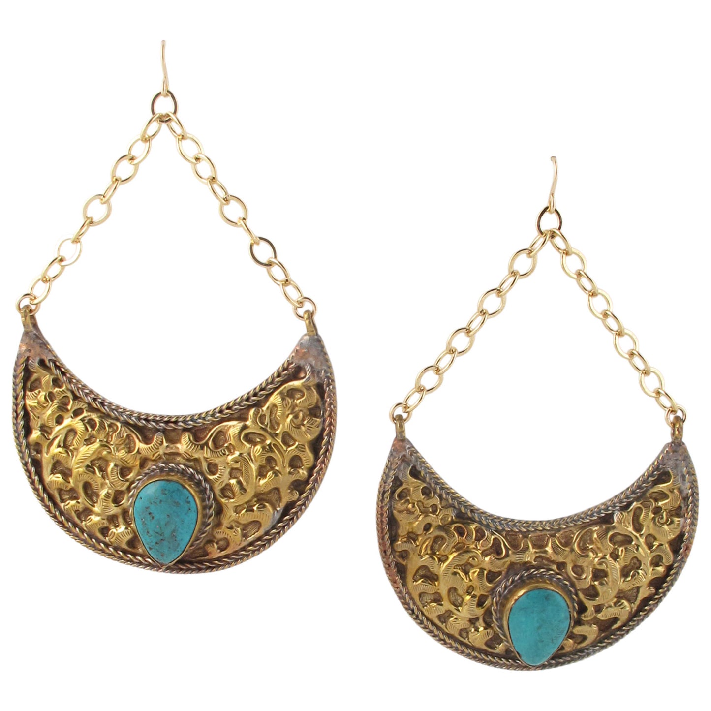 Front view of Devon Leigh Women's Earrings E3457