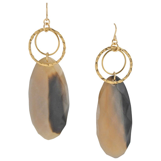 Front view of Devon Leigh Women's Earrings E3983