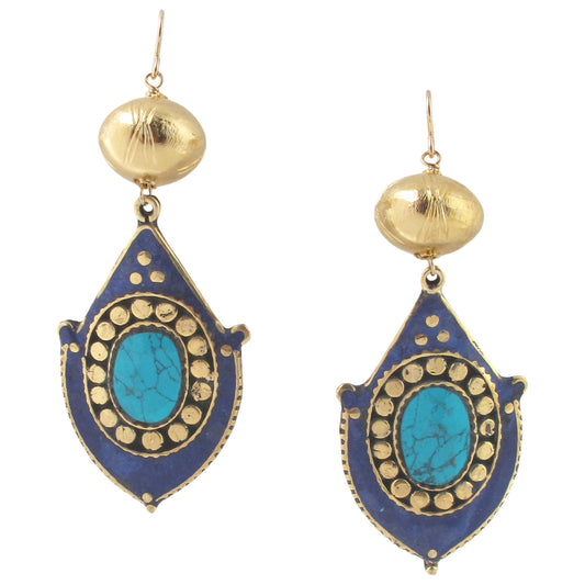 Front view of Devon Leigh Women's Earrings E4396