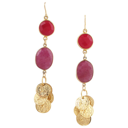 Front view of Devon Leigh Women's Earrings E4477