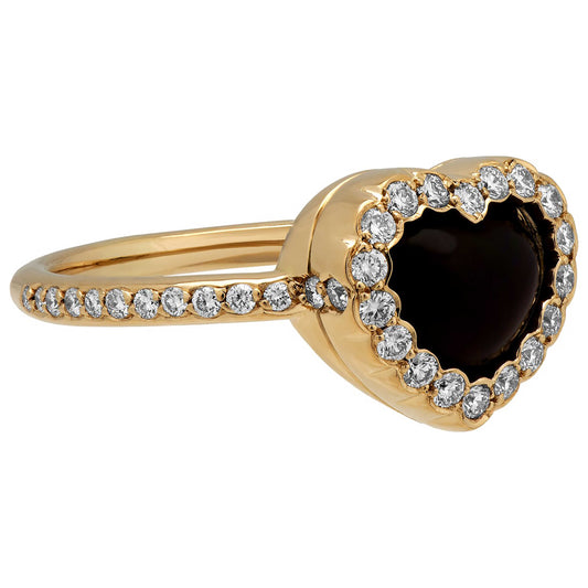 Dior Diamond Heart Women's Ring E710 - Image #3