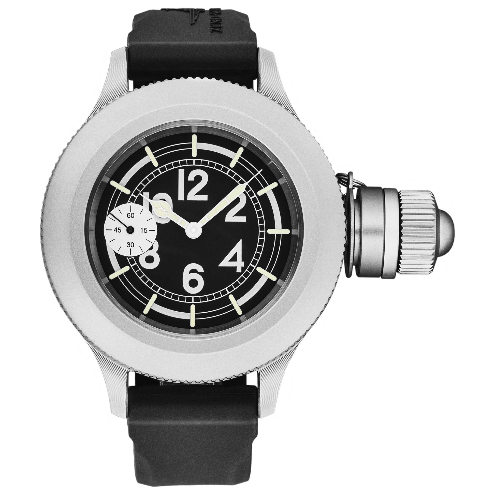 Front view of Zeno Euro Army Men's Automatic Watch EA-02-B1-9