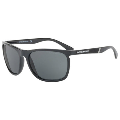 Front view of Emporio Armani Fashion Men's Sunglasses EA4107-501787-59